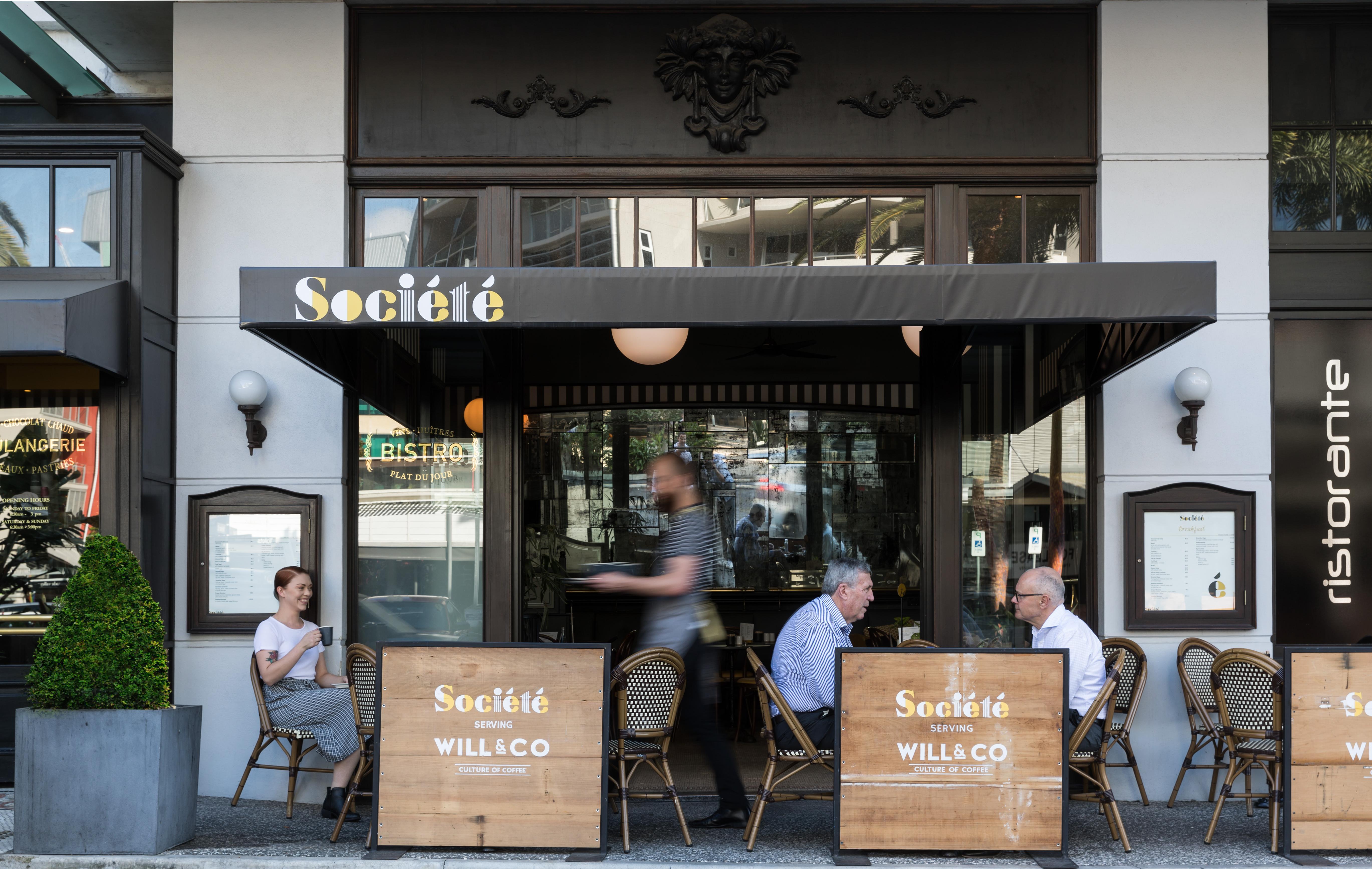 Ovolo The Valley Brisbane Exterior foto Société, a restaurant in the South End, Boston